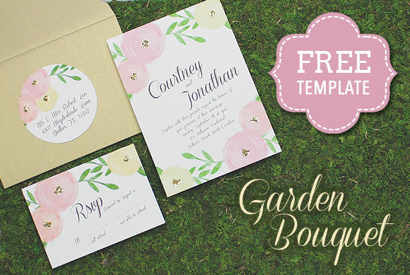 examples-and-design-templates-of-invitations-garden-bouquet-template